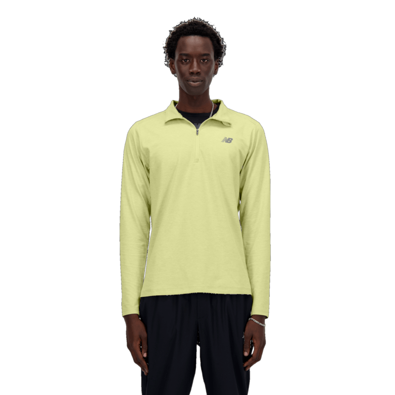 New Balance Men's Space Dye 1/4 Zip Shirt-1