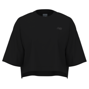 New Balance Women's Logo Oversized Jersey T-Shirt-1