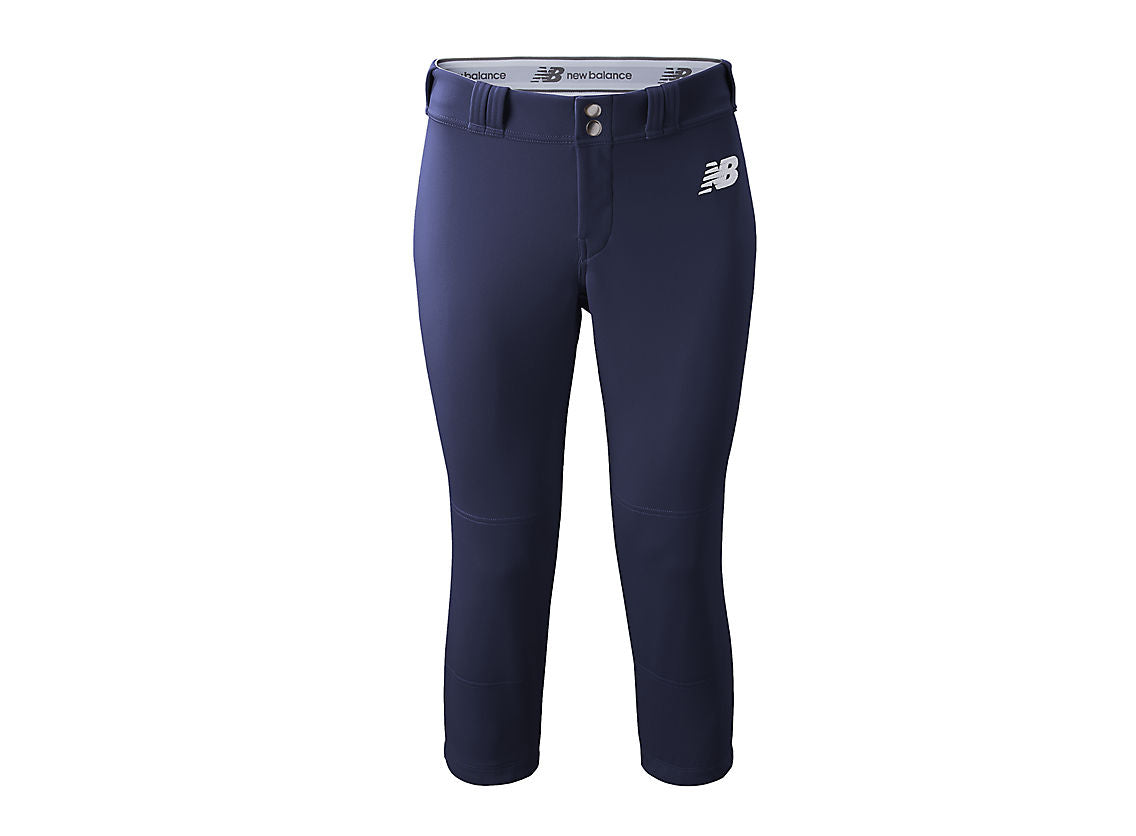 New Balance Women's Contour Fastpitch Solid Mid Calf Athletic Pant-1