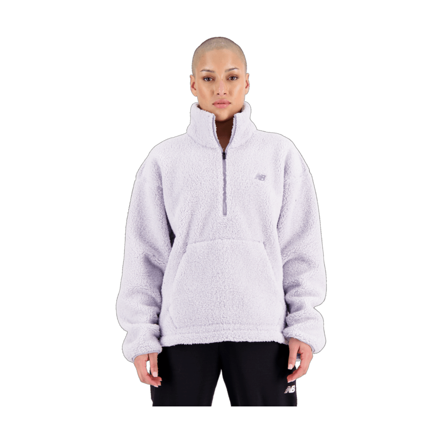 New Balance Women's Achiever Sherpa Pullover-1