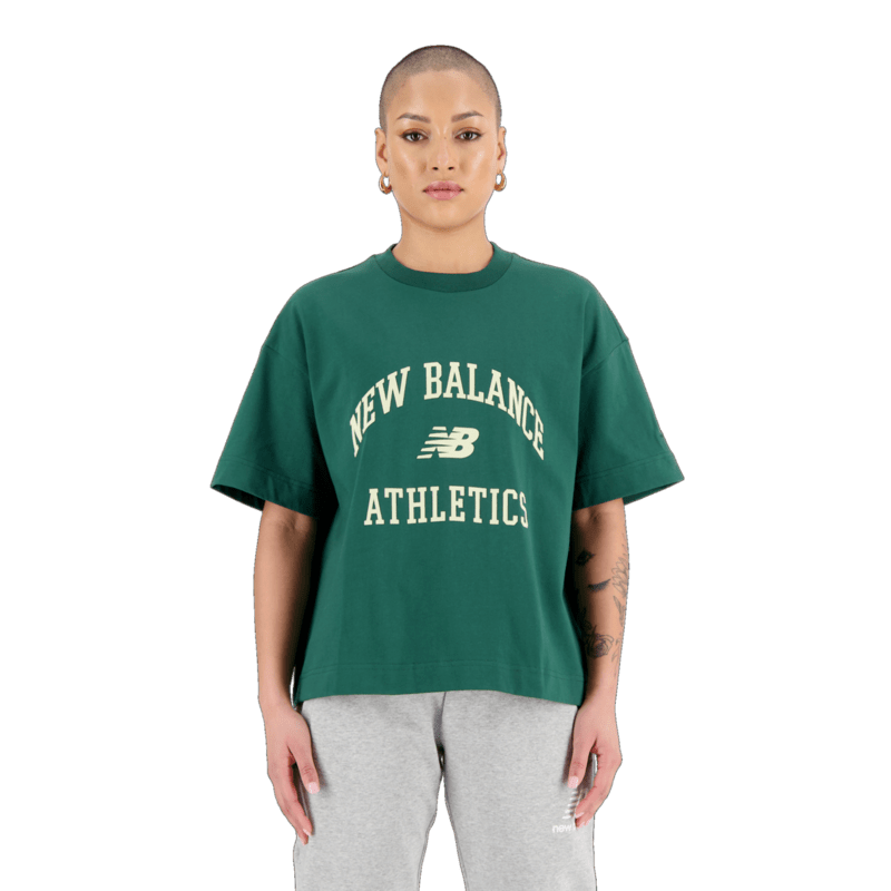 New Balance Women's Athletics Varsity Boxy T-Shirt-1
