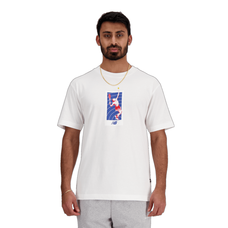 New Balance Men's Coco Gauff Melbourne T Shirt-1