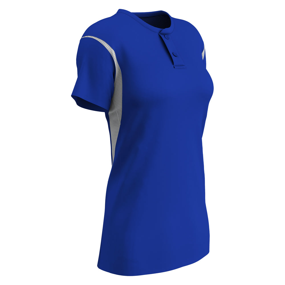 Champro Girl's Legacy 2-Button Softball Jersey