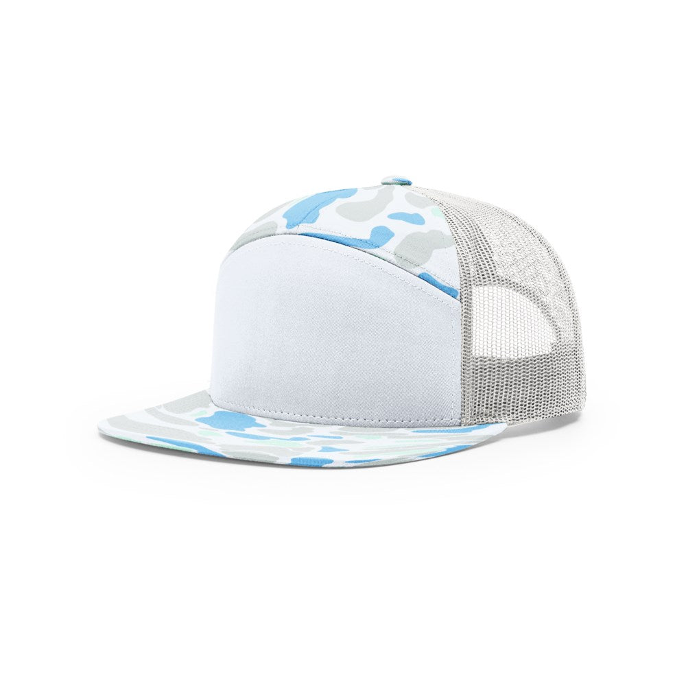 Richardson 168P Printed 7 Panel Mesh Back Hat