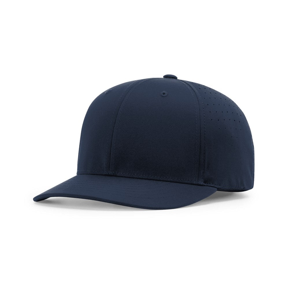 Richardson 743 6-Stitch 2.5" Bill - Performance Ignite LT Laser Perf Ump Cap