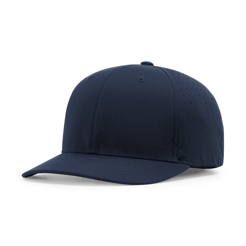 Richardson 743 6-Stitch 2.5" Bill - Performance Ignite LT Laser Perf Ump Cap