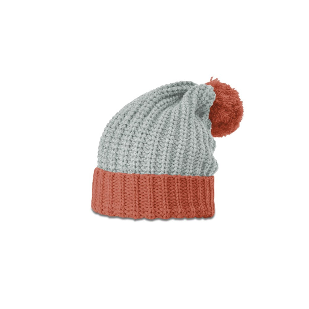 Richardson 143 Chunk Cable Beanie with Cuff & Pom Hat