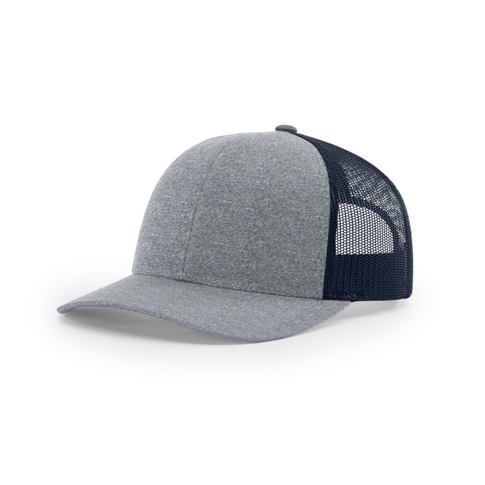 Richardson 115CH Low Pro Heather Trucker Hat
