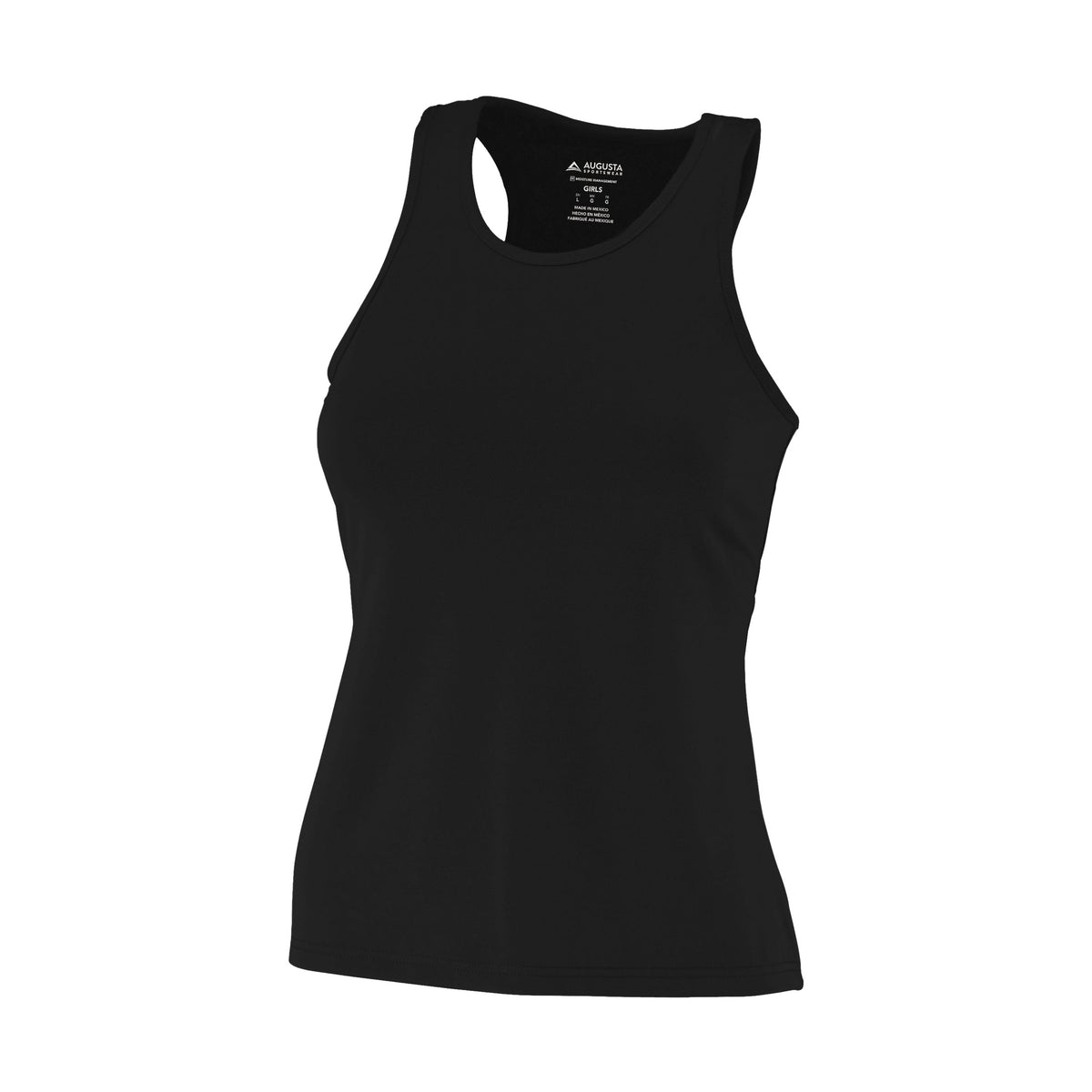 Augusta Sportswear Girl's Poly/spandex Solid Racerback Tank