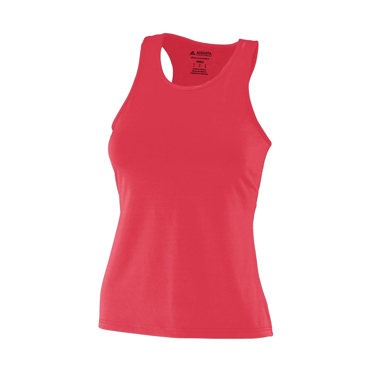 Augusta Sportswear Girl's Poly/spandex Solid Racerback Tank