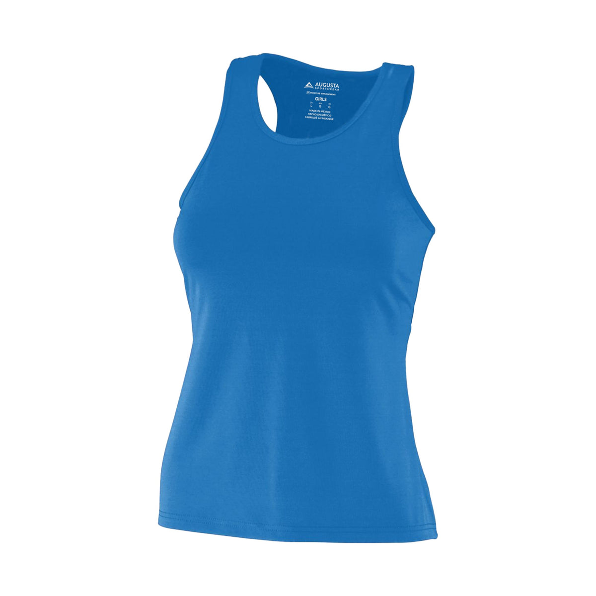 Augusta Sportswear Girl's Poly/spandex Solid Racerback Tank