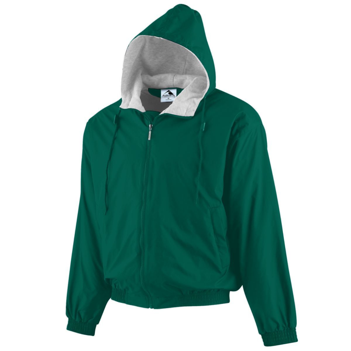 Augusta Sportswear Men's Hooded Taffeta Jacket/fleece Lined