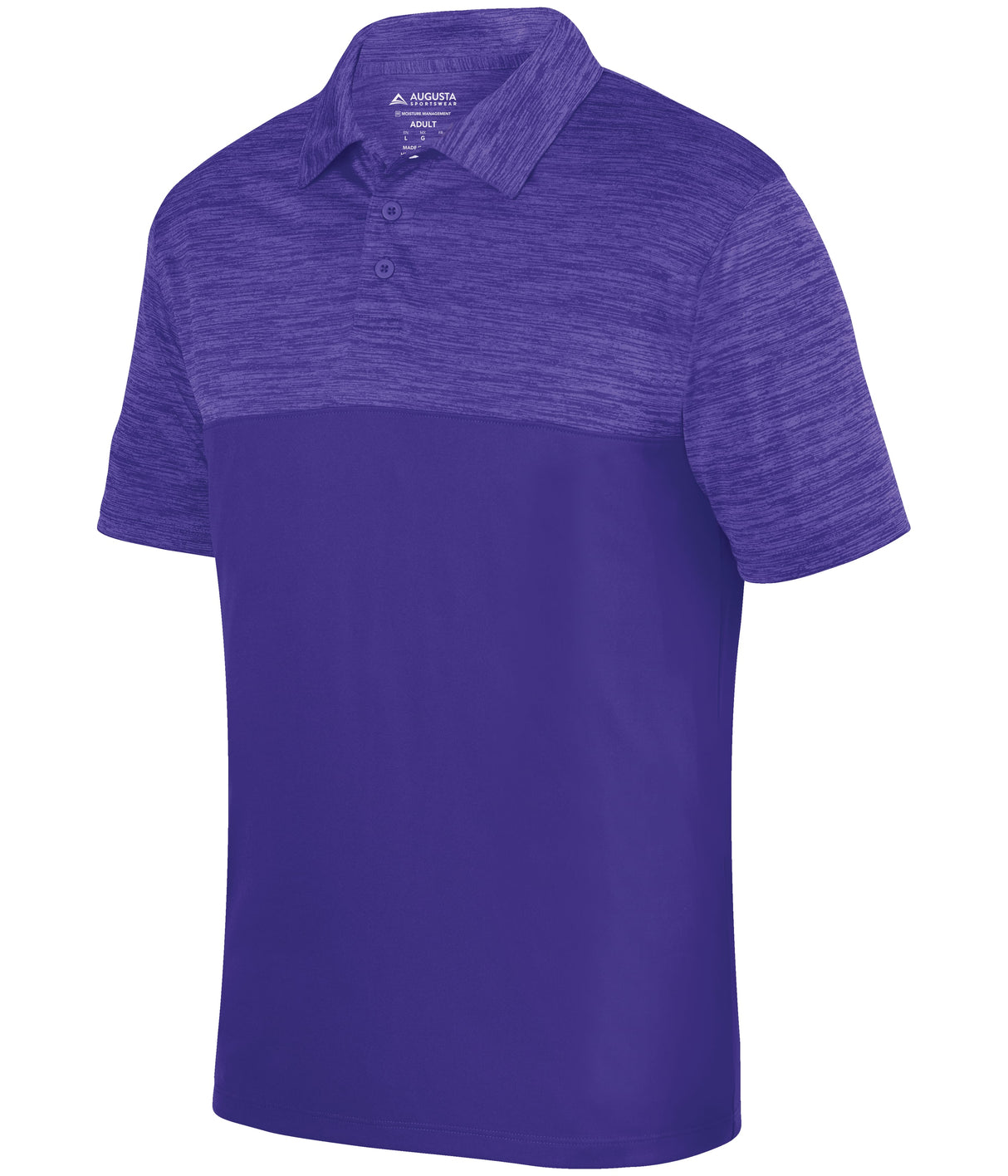 Augusta Sportswear Men's Shadow Tonal Heather Polo