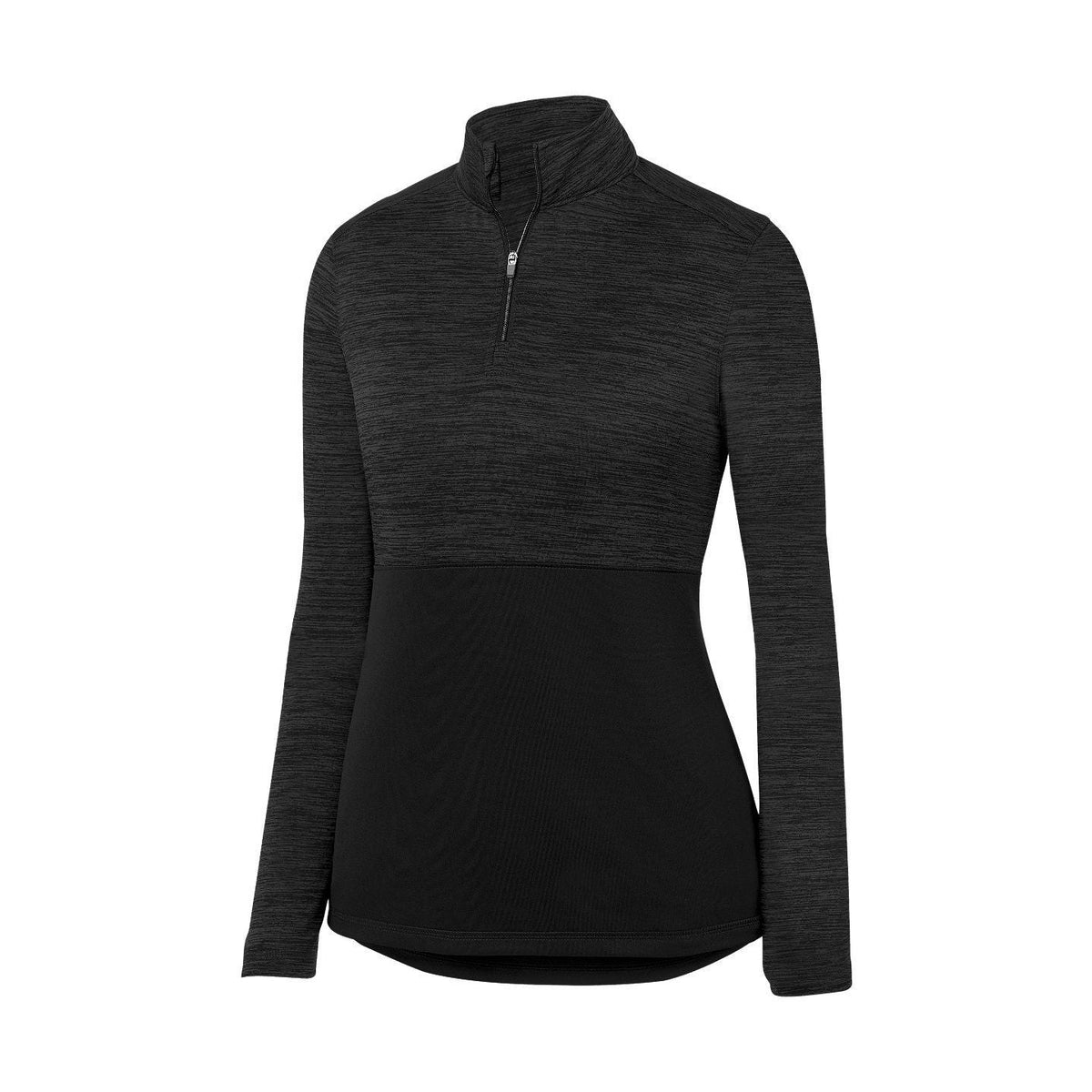 Augusta Sportswear Women's Shadow Tonal Heather 1/4 Zip Pullover