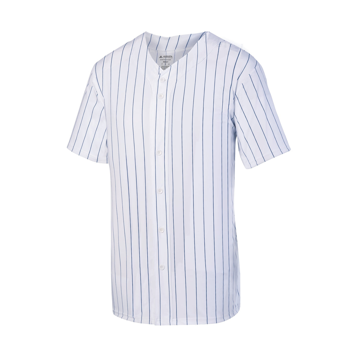 Augusta Sportswear Youth Pinstripe Full-button Jersey