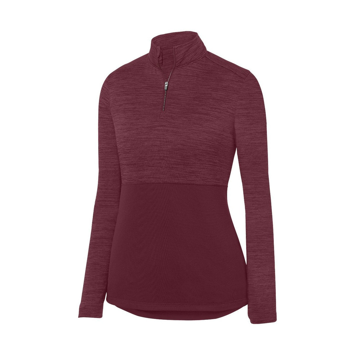 Augusta Sportswear Women's Shadow Tonal Heather 1/4 Zip Pullover