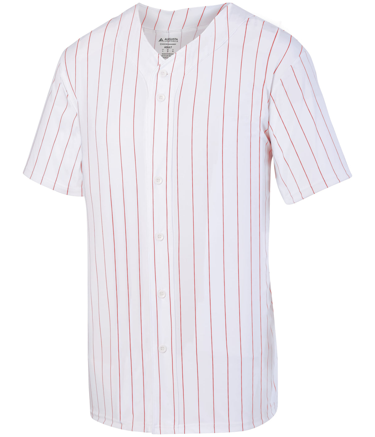 Augusta Sportswear Men's Pinstripe Full-button Jersey