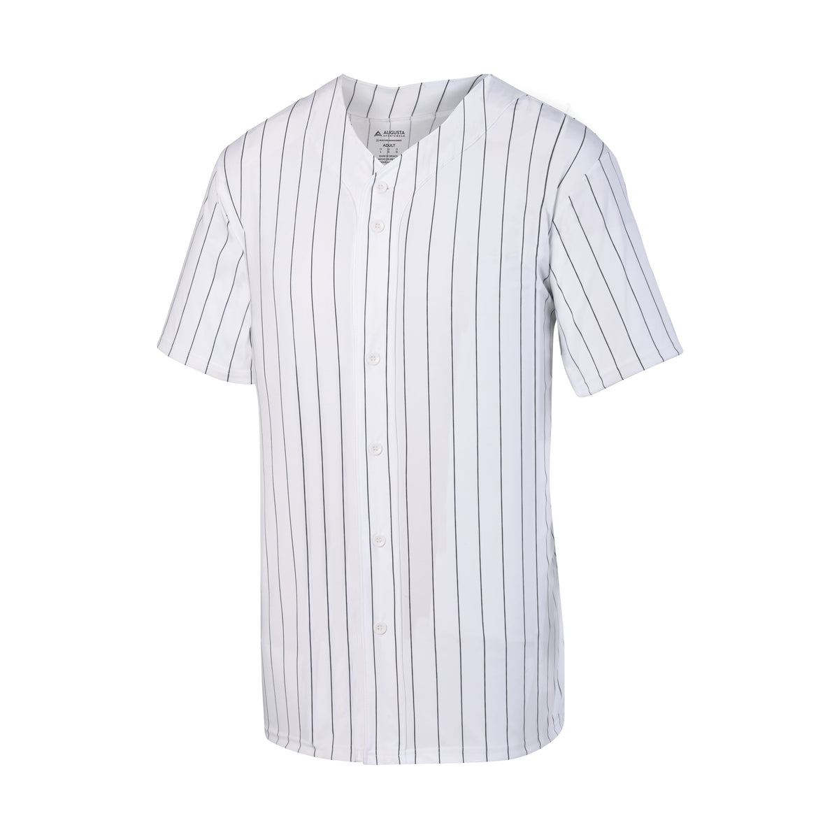 Augusta Sportswear Youth Pinstripe Full-button Jersey