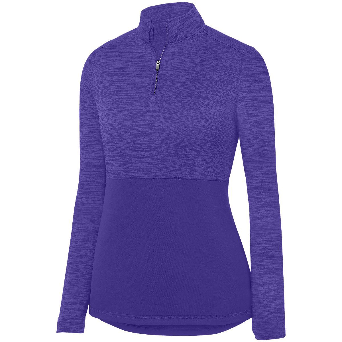 Augusta Sportswear Women's Shadow Tonal Heather 1/4 Zip Pullover