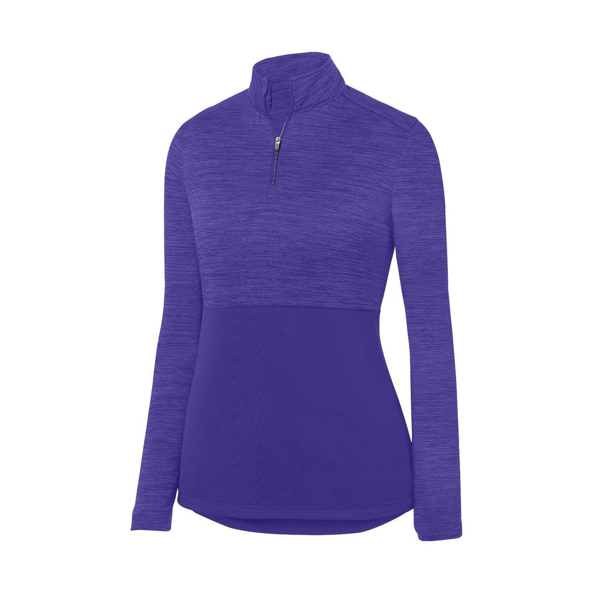 Augusta Sportswear Women's Shadow Tonal Heather 1/4 Zip Pullover