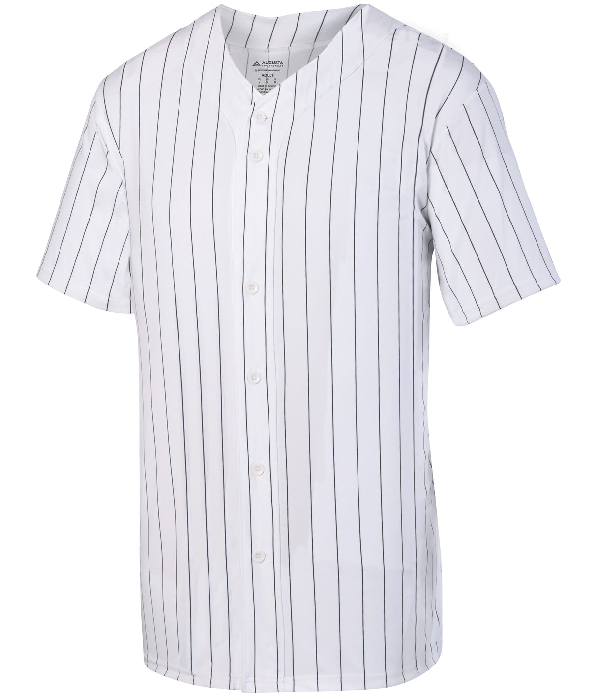 Augusta Sportswear Men's Pinstripe Full-button Jersey