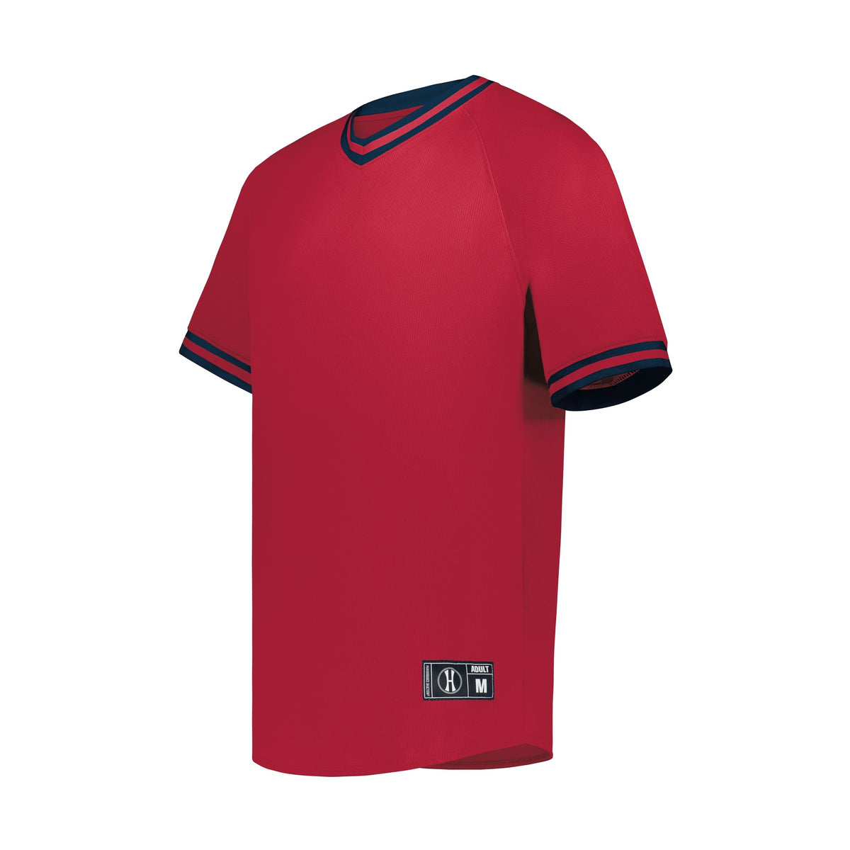 Holloway Youth Retro V-neck Baseball Jersey