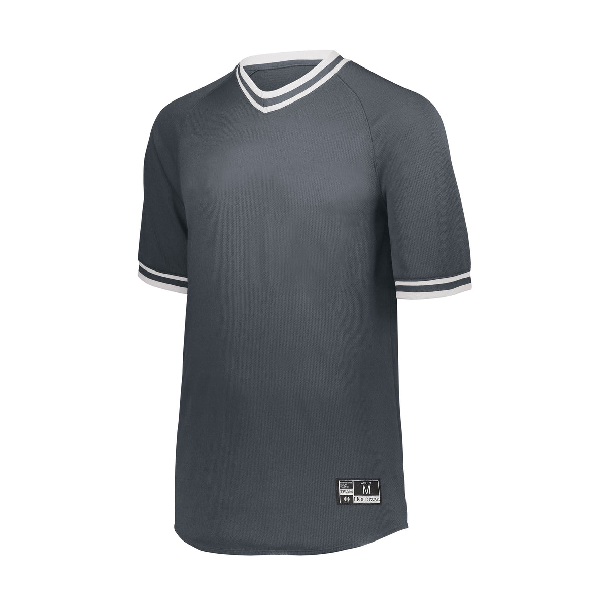 Holloway Youth Retro V-neck Baseball Jersey