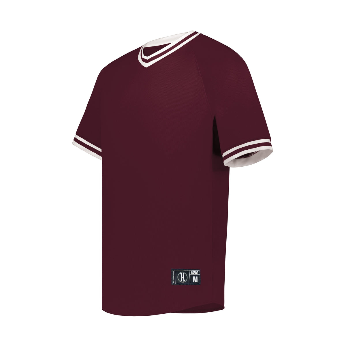Holloway Youth Retro V-neck Baseball Jersey
