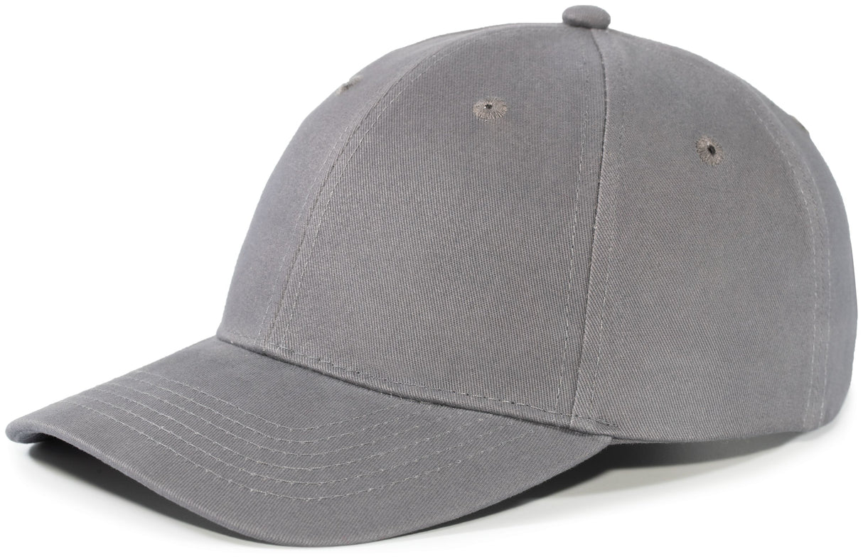 Pacific Headwear Brushed Cotton Twill Hook-and-loop Adjustable Cap