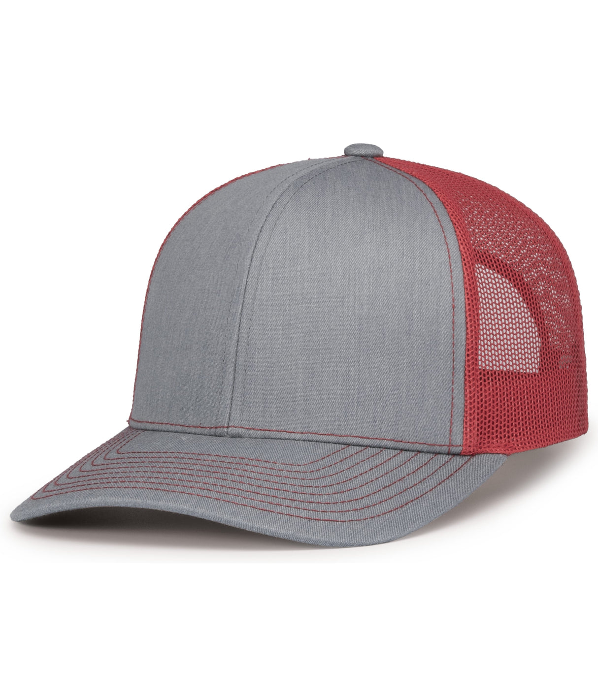 Pacific Headwear Contrast Stitch Trucker Snapback