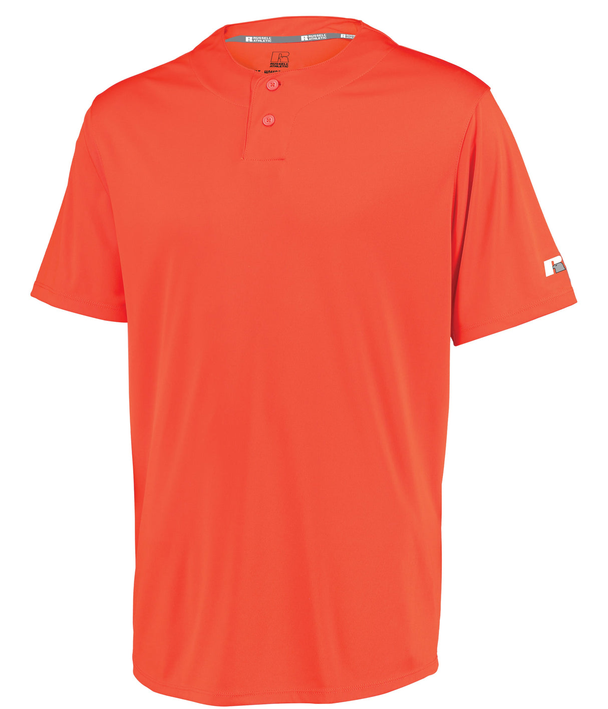 Russell Men's Performance Two-button Solid Jersey