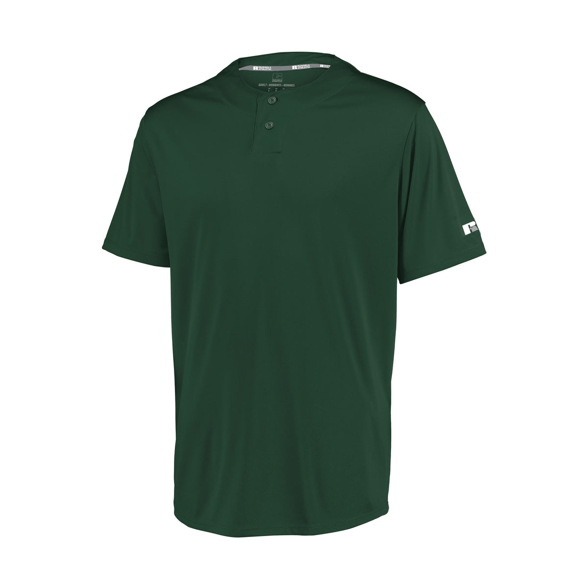 Russell Men's Performance Two-button Solid Jersey