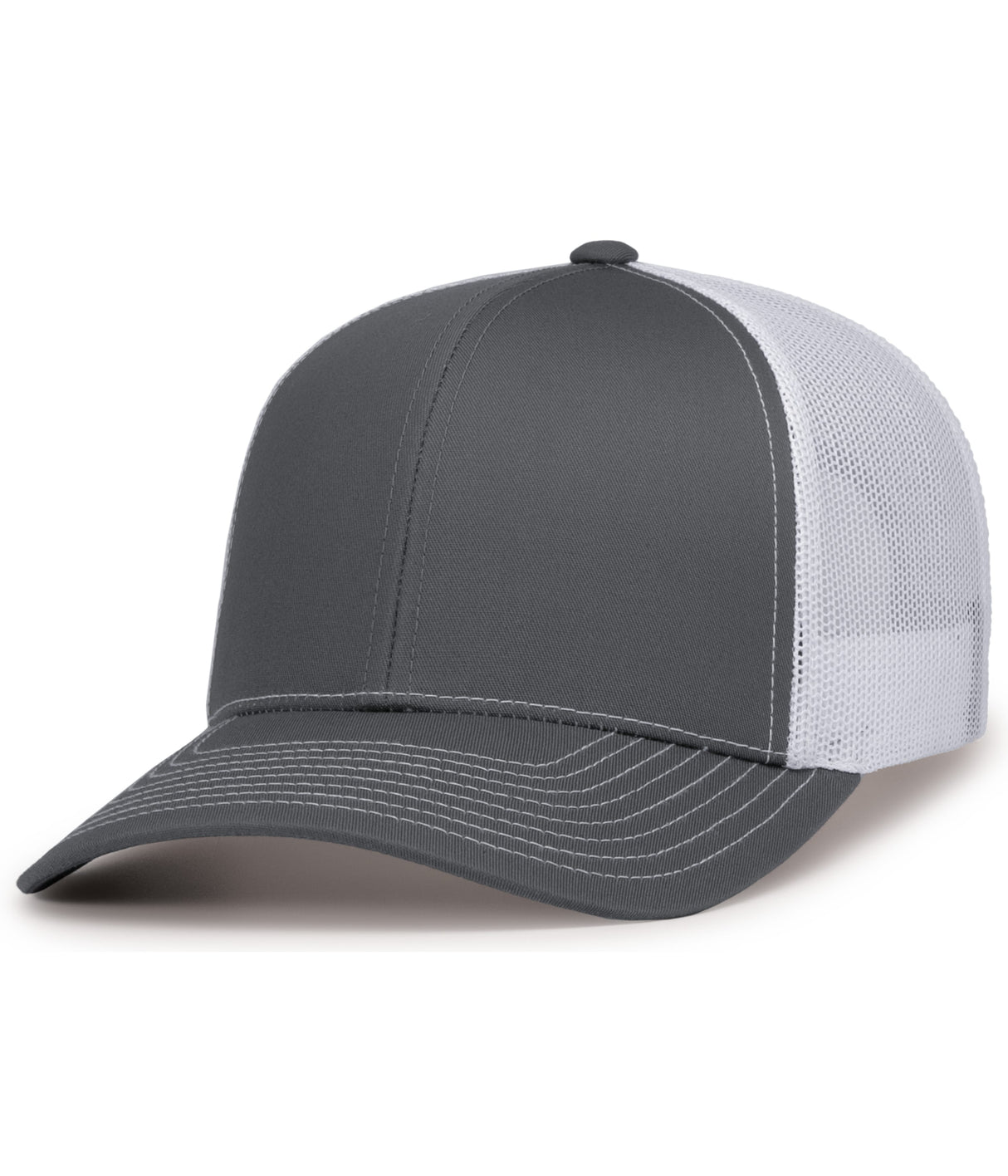 Pacific Headwear Contrast Stitch Trucker Snapback