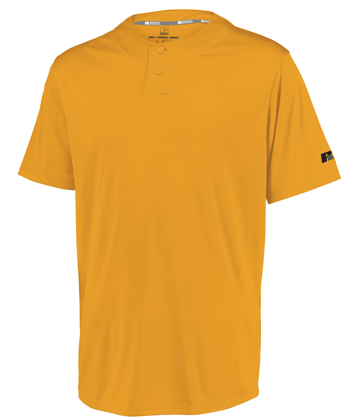 Russell Men's Performance Two-button Solid Jersey