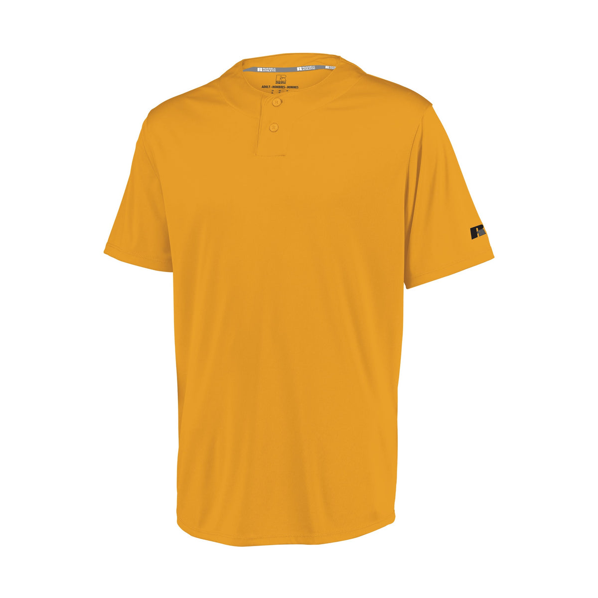 Russell Men's Performance Two-button Solid Jersey