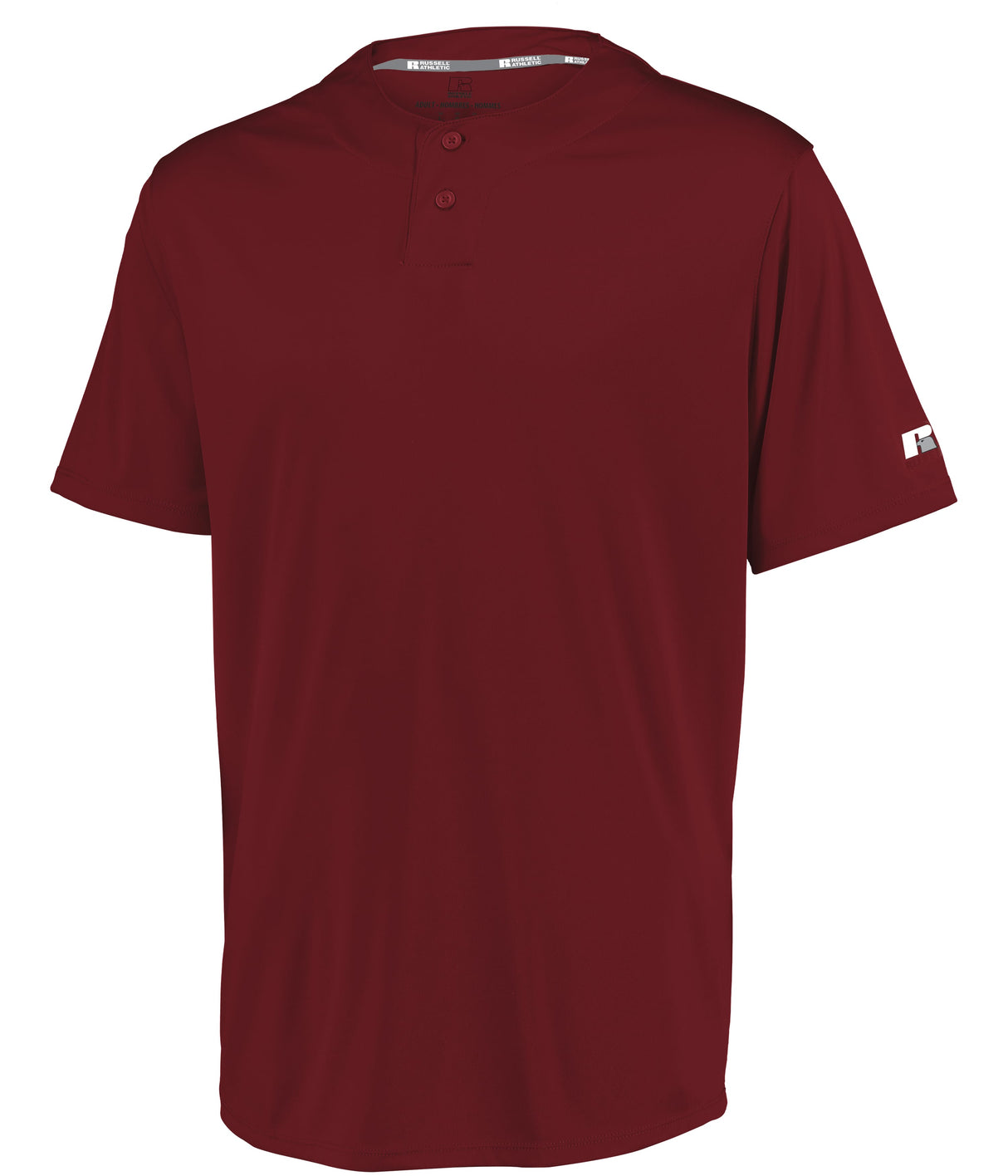 Russell Men's Performance Two-button Solid Jersey