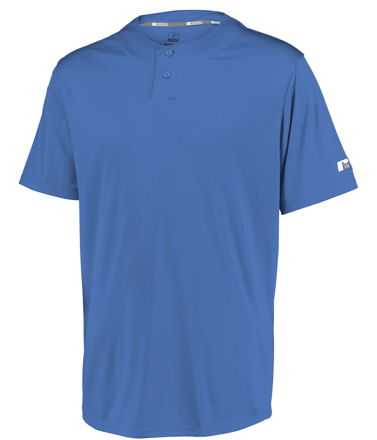 Russell Men's Performance Two-button Solid Jersey