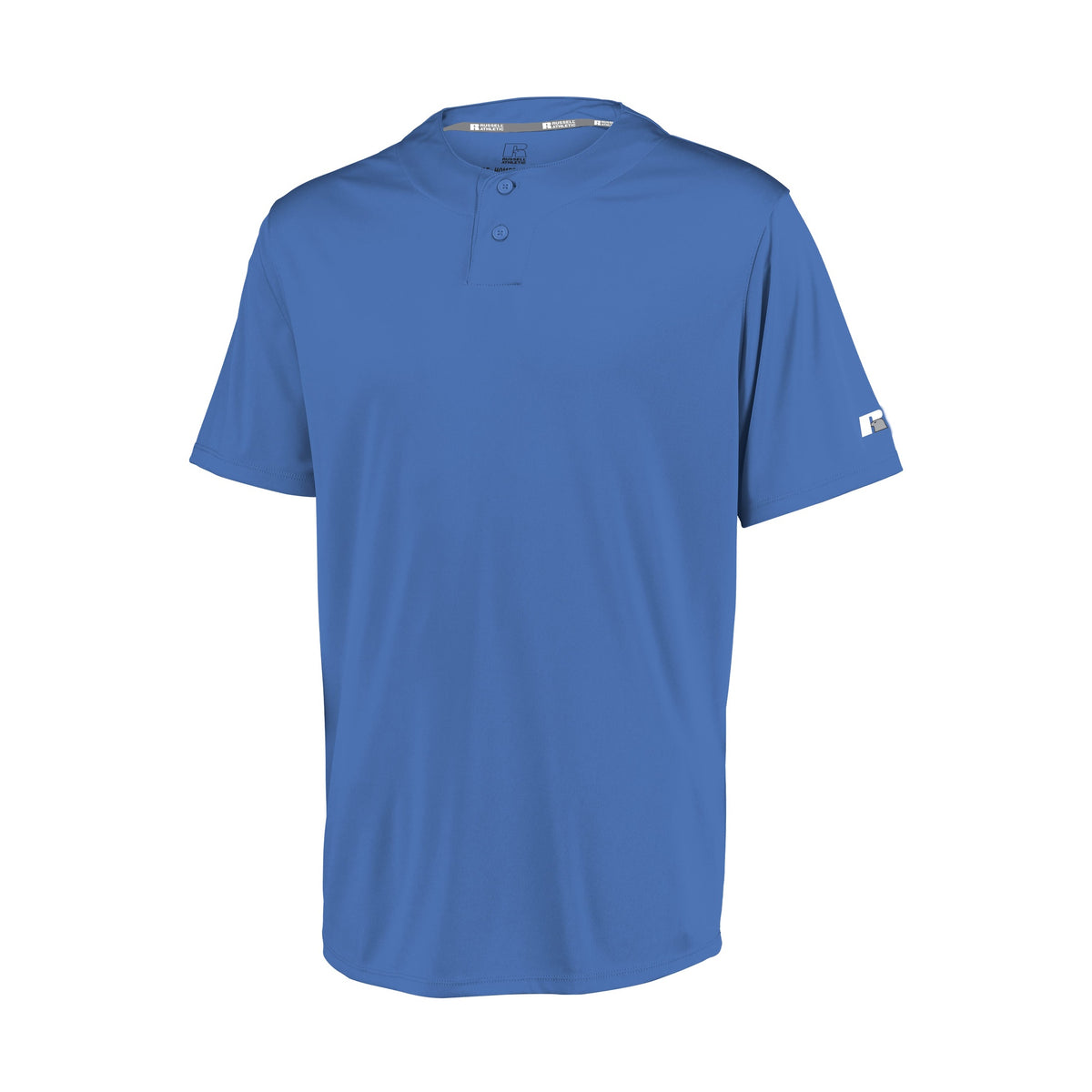 Russell Men's Performance Two-button Solid Jersey