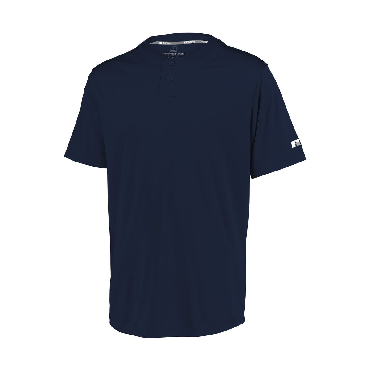 Russell Men's Performance Two-button Solid Jersey