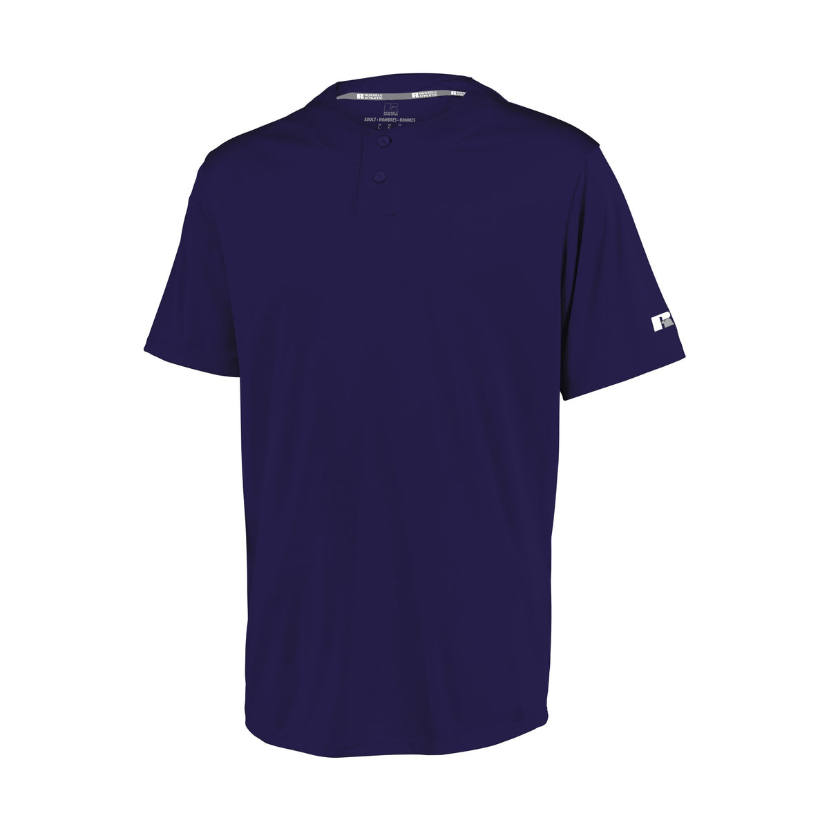 Russell Men's Performance Two-button Solid Jersey