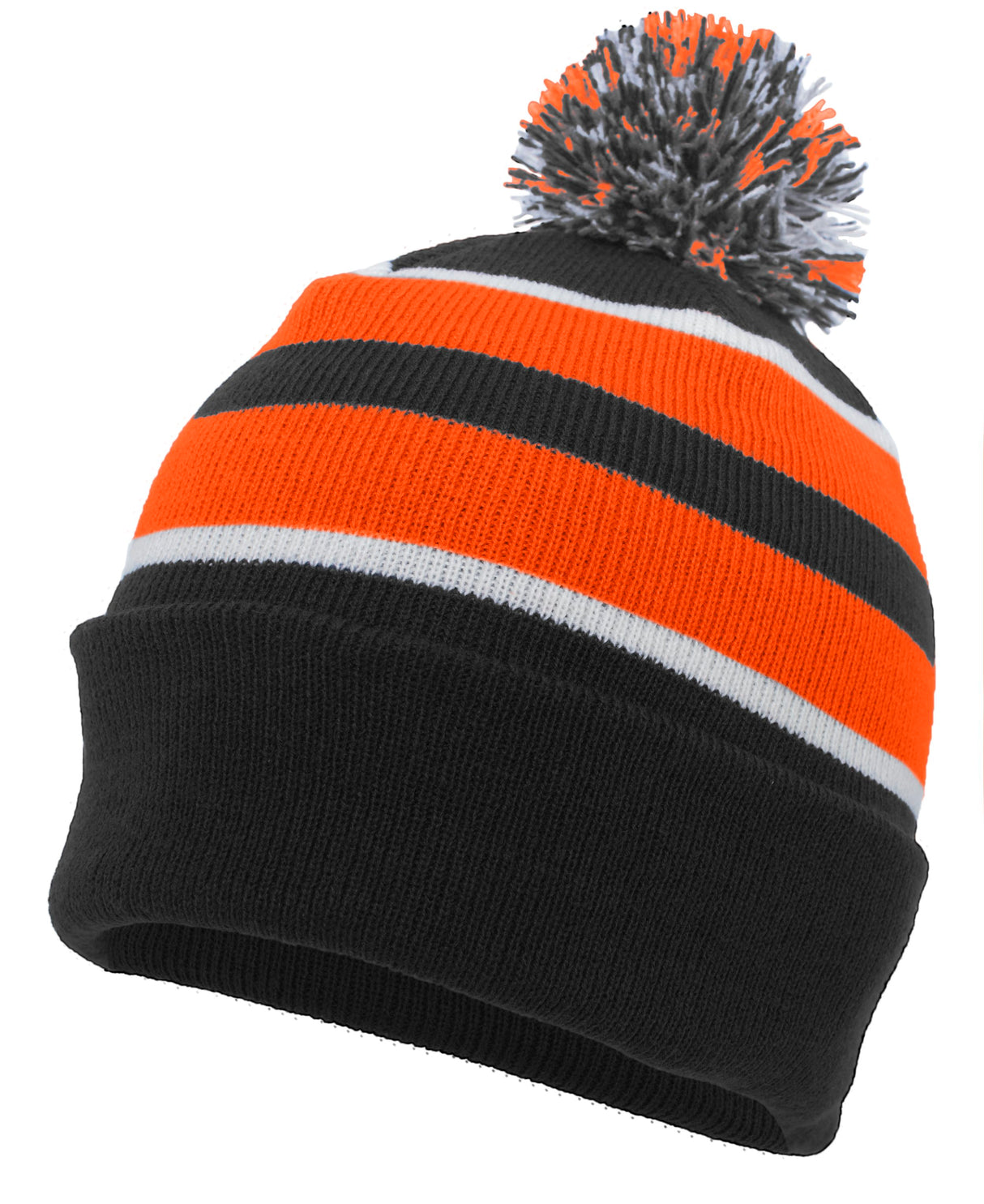 Pacific Headwear Knit Fold Over Pom-pom Beanie