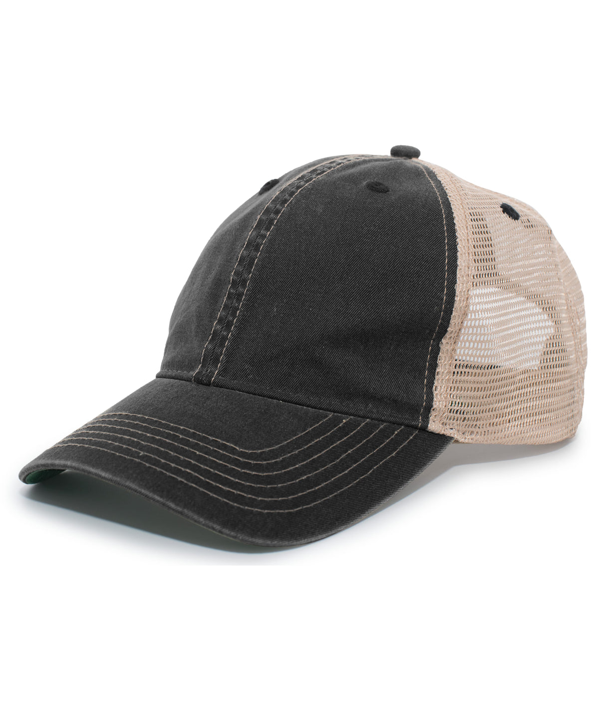 Pacific Headwear Vintage "dirty" Trucker Snapback Cap