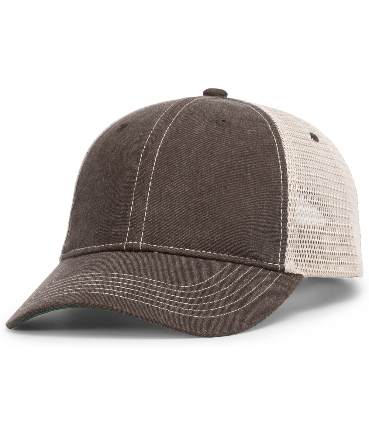 Pacific Headwear Vintage "dirty" Trucker Snapback Cap