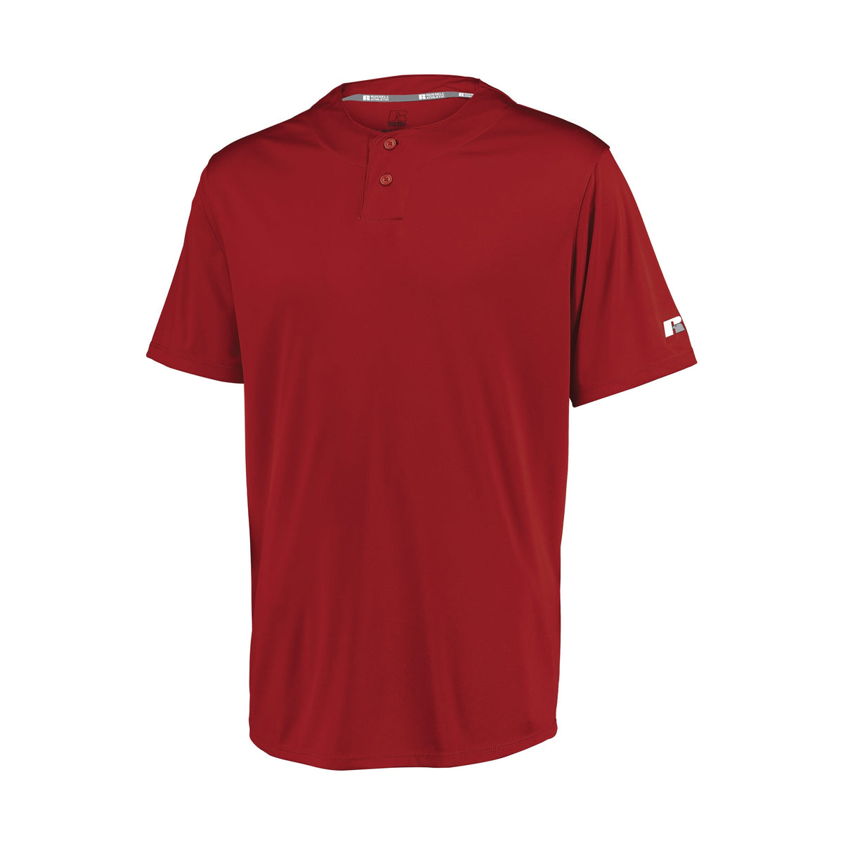 Russell Men's Performance Two-button Solid Jersey