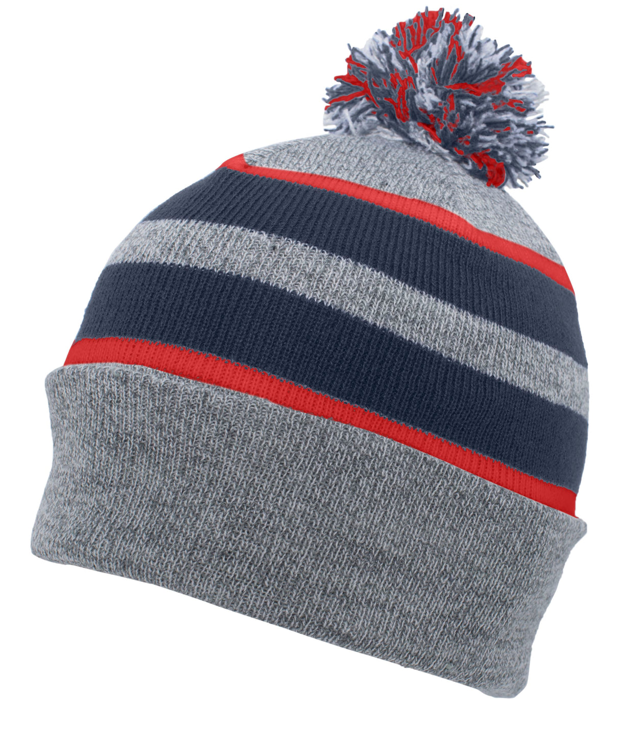 Pacific Headwear Knit Fold Over Pom-pom Beanie