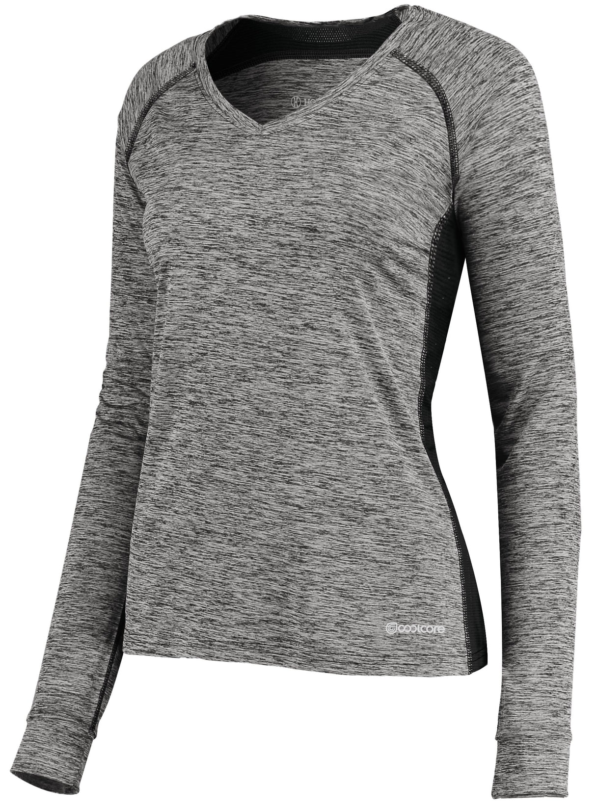Holloway Women's Electrify Long Sleeve Tee Powered By Coolcore®
