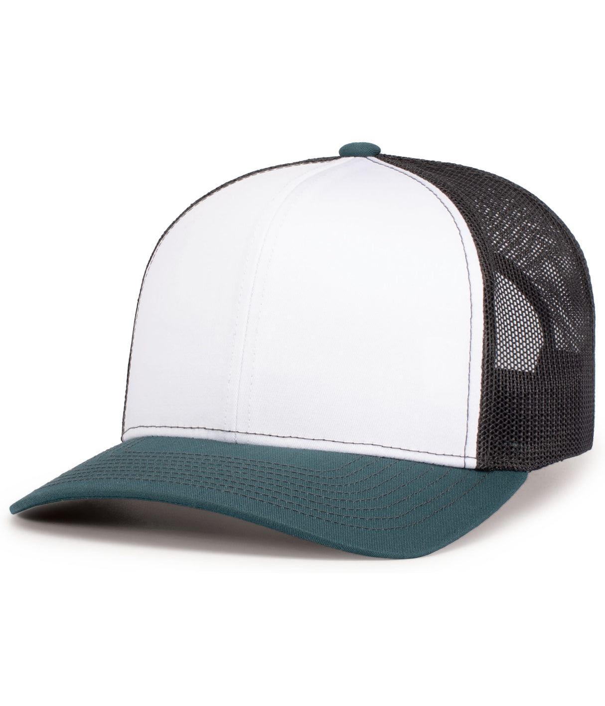 Unisex Pacific Headwear Contrast Stitch Trucker Snapback