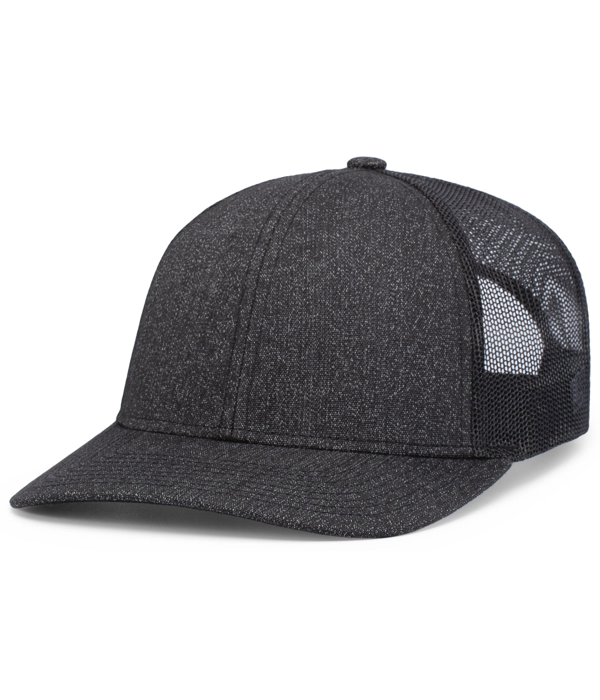 Pacific Headwear Melange Heather Low-profile Trucker