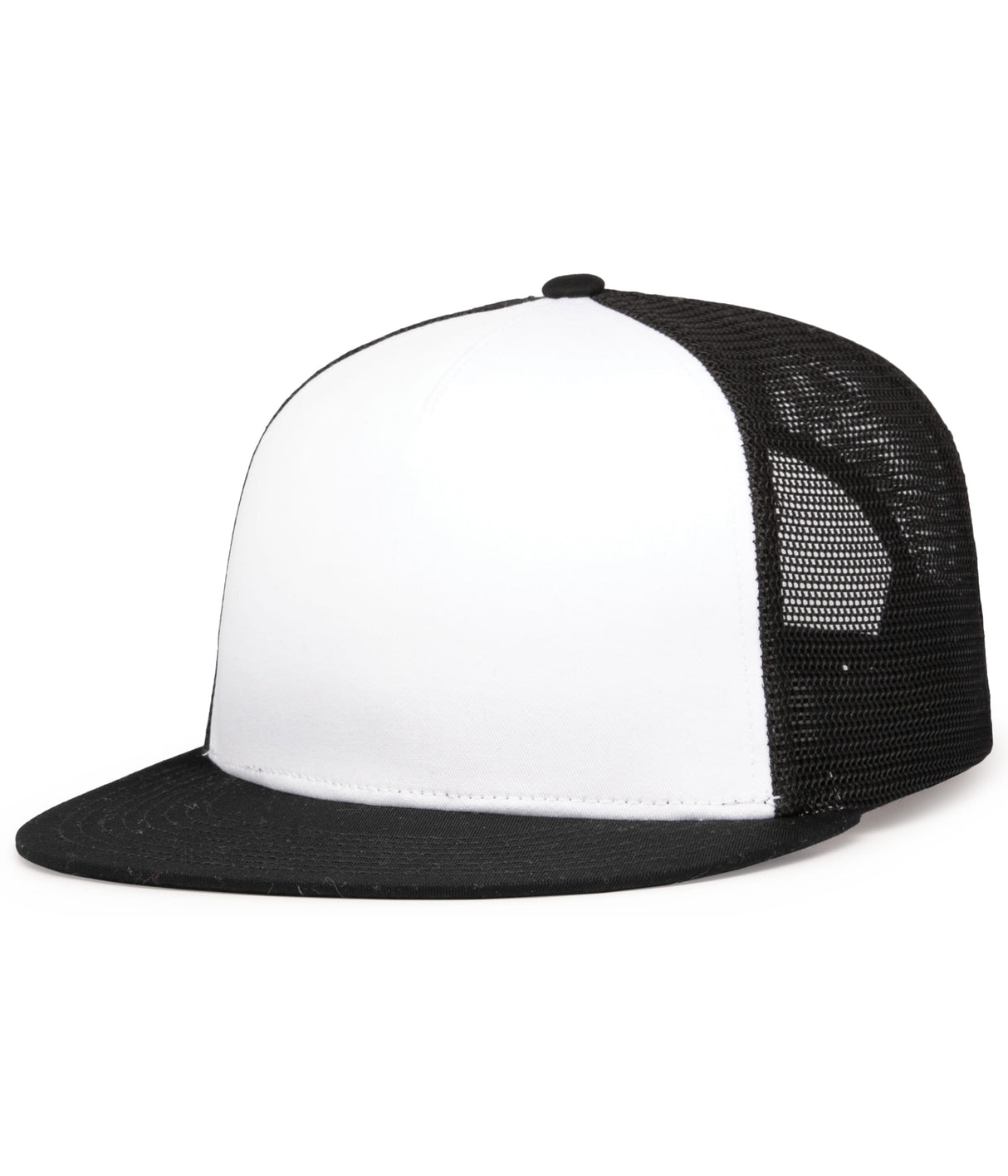 Pacific Headwear D-series 5-panel Trucker Snapback Cap