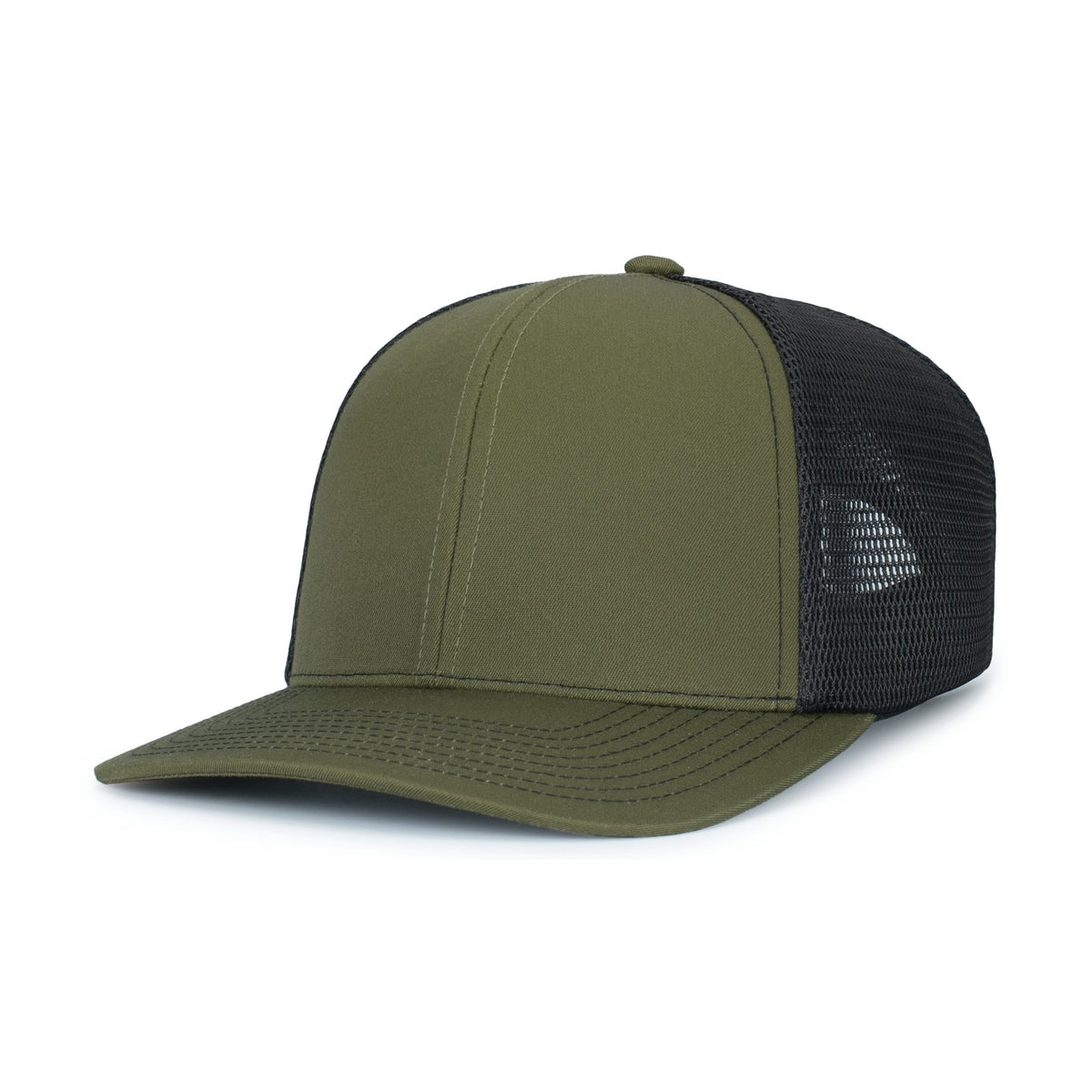 Pacific Headwear Contrast Stitch Trucker Pacflex Snapback Cap